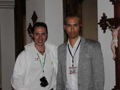 Minsk city tour took Herbalife team into a Catholic Church