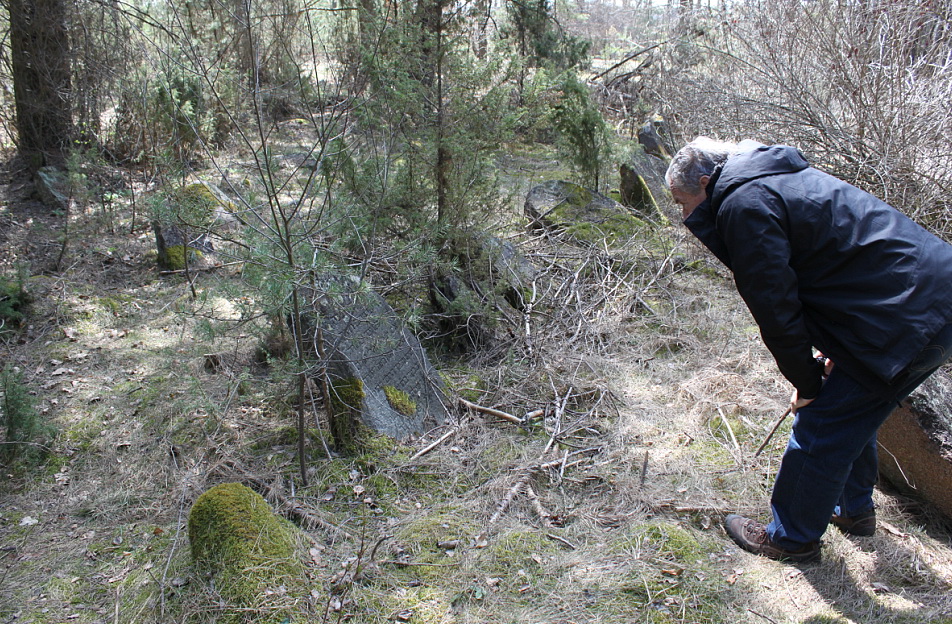 tombstone in Lyskovo