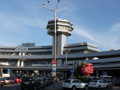 MSQ Minsk airport building