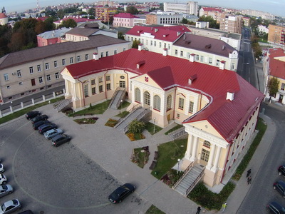 The palace of Butrimovich in Pinsk, 1790s