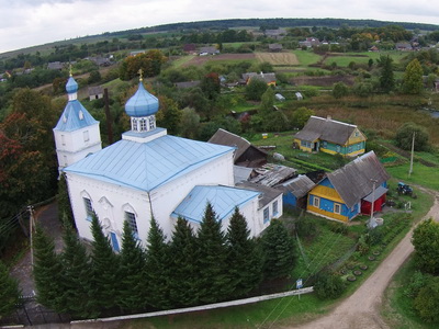 Old Russian Orthodox Church in Plisa